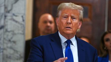 Der ehemalige US-Präsident Donald Trump.