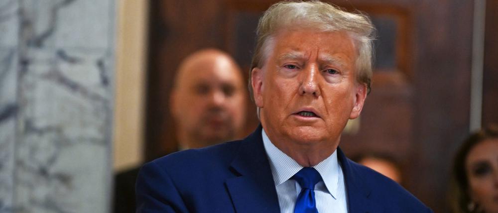 Der ehemalige US-Präsident Donald Trump.