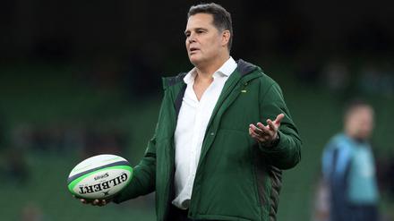 Rassie Erasmus nahm als Spieler 1999 an der WM teil, 2019 führte er die Springboks als Cheftrainer zum Titel.