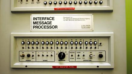 Einer von vielen „Arpanet“-Zwischenstationen in den USA.