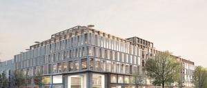 So soll das Warenhaus in der Müllerstraße nach dem Umbau aussehen.