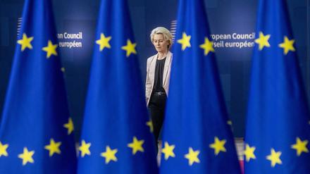 Zusatzforderung: EU-Kommissionspräsidentin Ursula von der Leyen wünscht sich von den EU-Staaten eine Aufstockung des Brüsseler Budgets um insgesamt 66 Milliarden Euro. 