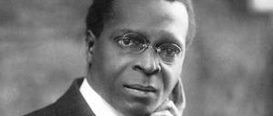 Der französische Schriftsteller René Maran (1887-1960). 