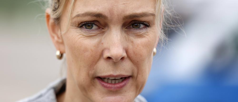 Manja Schreiner, CDU, Berlins Senatorin für Mobilität, Verkehr, Klimaschutz und Umwelt.. 