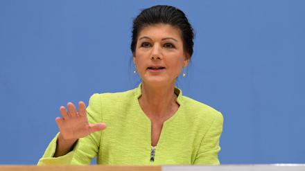 Die Politikerin Sahra Wagenknecht.