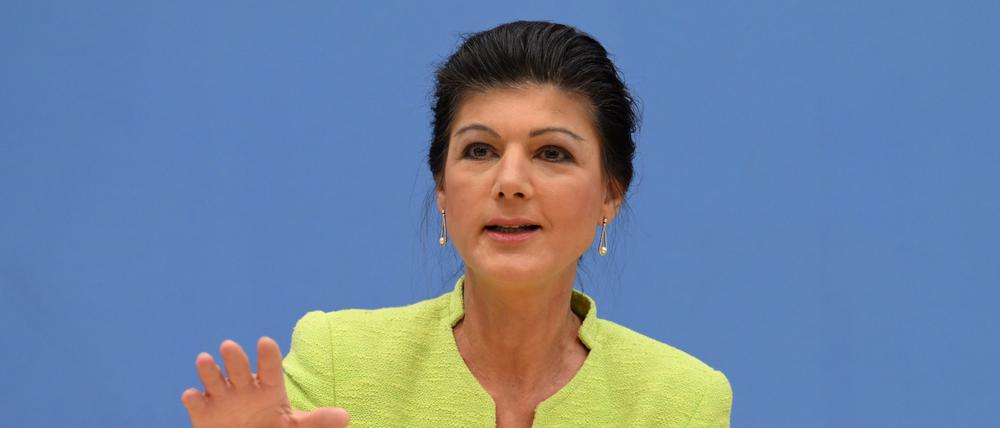 Sahra Wagenknecht.