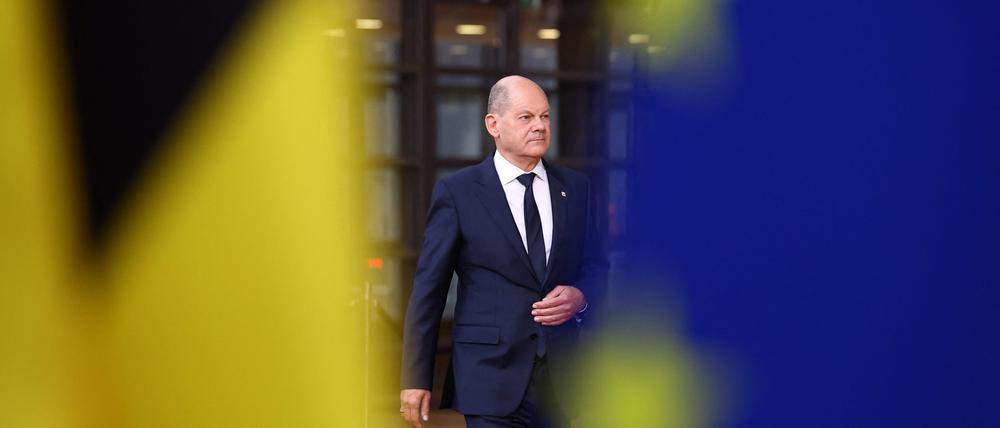 Wird international zum Anführer: Olaf Scholz