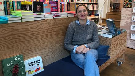 Mieke Woelky, Buchhandlung Odradek in Schöneberg