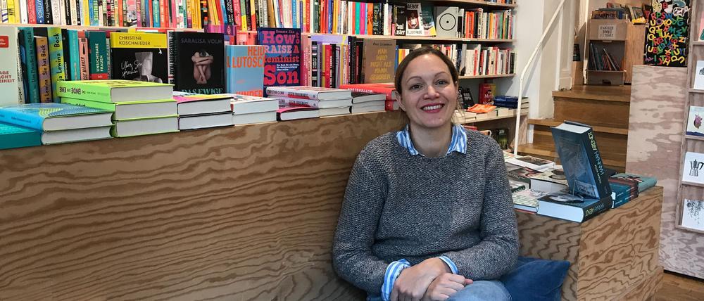 Mieke Woelky, Buchhandlung Odradek in Schöneberg
