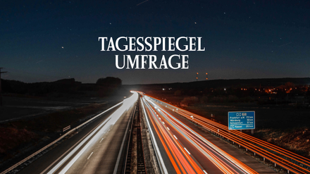 Umfrage Tempolimit Autobahn 