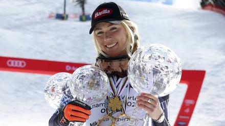 Mikaela Shiffrin aus den USA ist auch in der neuen Saison die große Favoritin im Gesamtweltcup.