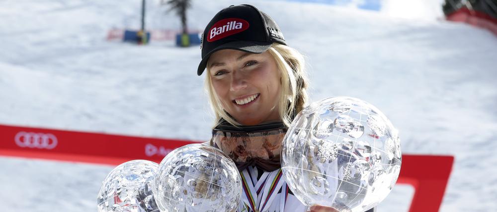 Mikaela Shiffrin aus den USA ist auch in der neuen Saison die große Favoritin im Gesamtweltcup.