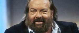 Bud Spencer bei einem TV-Auftritt im Jahr 1995.
