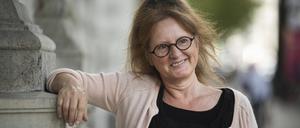 Die dänische Schriftstellerin Solvej Balle. 