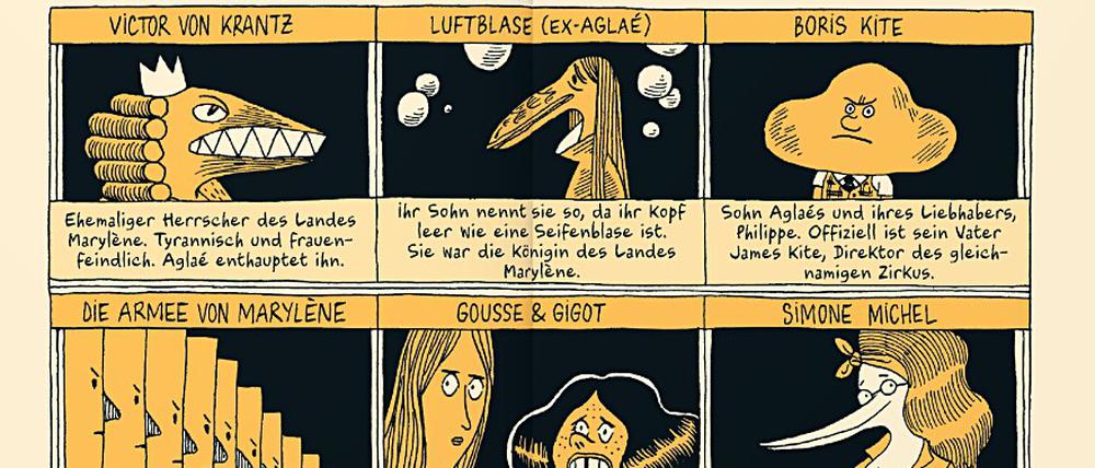 Das Handlungspersonal ausführlich erklärt eine aussterbende Kunstform.