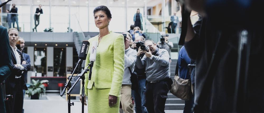 Steht im Fokus: Sahra Wagenknecht.
