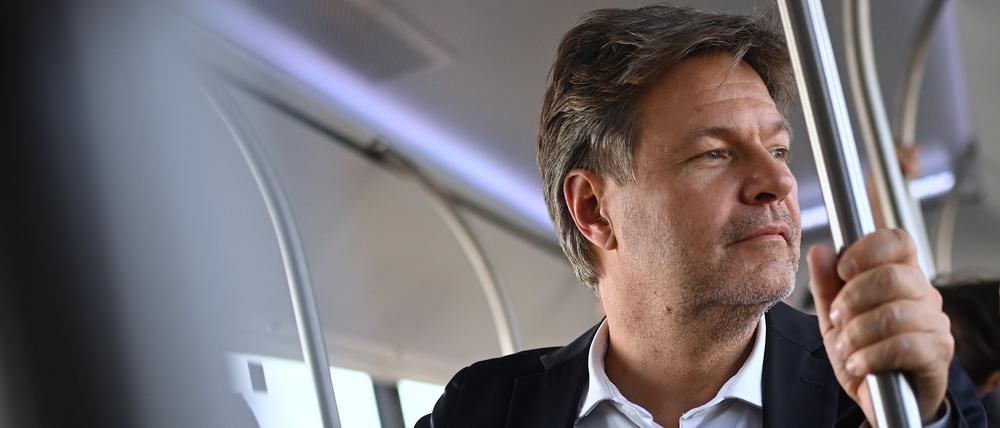 Vizekanzler und Wirtschaftsminister Robert Habeck von den Grünen. 