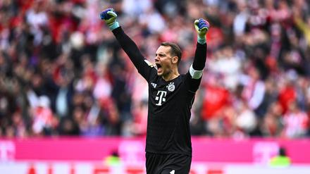 Manuel Neuer hatte jede Menge Grund zum Jubeln.