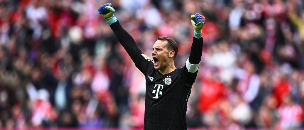 Manuel Neuer hatte jede Menge Grund zum Jubeln.