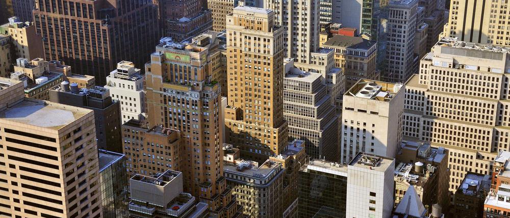 Ausblick über Manhattan