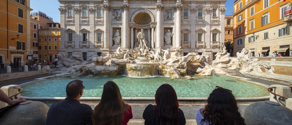 Trevi Fountain, Rome, Lazio, Italy, Europe PUBLICATIONxINxGERxSUIxAUTxONLY Copyright: ProCip 1292-2399
