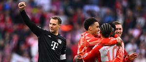 Hinten die null und vorne die acht – das war mal ein Comeback für Manuel Neuer.