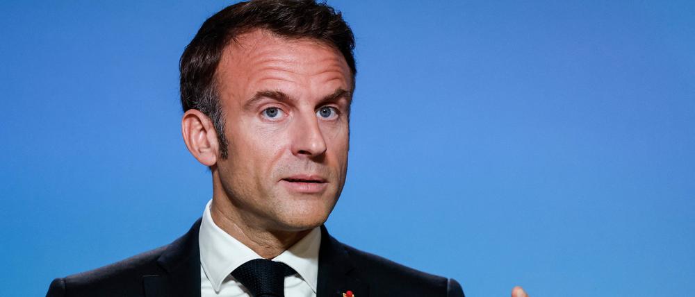 Emmanuel Macron hatte das Vorhaben bereits am Frauentag angekündigt.