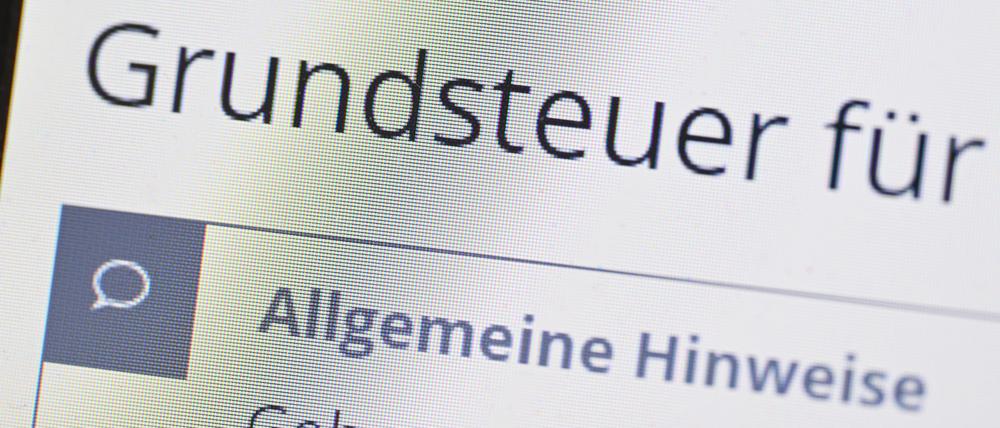 Immobilienbesitzende müssen Grundsteuer zahlen.
