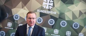 Verteidigungsminister Boris Pistorius bei der Führungsakademie der Bundeswehr. Und um Führung geht’s jetzt auch bei ihm. 