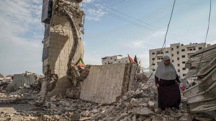 Zerstörung im Gazastreifen.