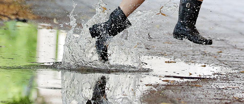 Am Mittwoch wird es bei sommerlichen Temperaturen regnerisch in Berlin.
