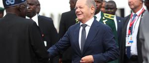 Der Bundeskanzler Olaf Scholz (SPD).