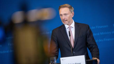 Bundesfinanzminister Christian Lindner will weniger Sozialausgaben im Bundeshaushalt.
