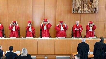 Der Zweite Senat des Bundesverfassungsgerichts.