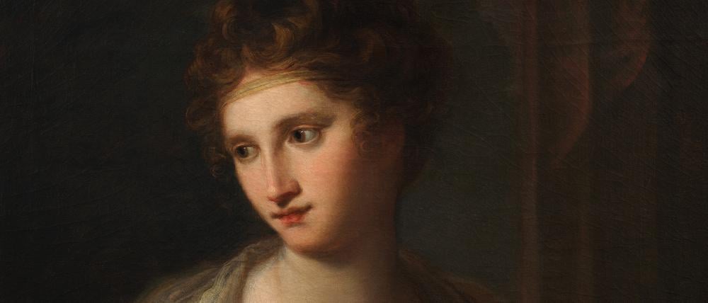 Angelika Kauffmann: Klio, Muse der Geschichtsschreibung, um 1770/75.