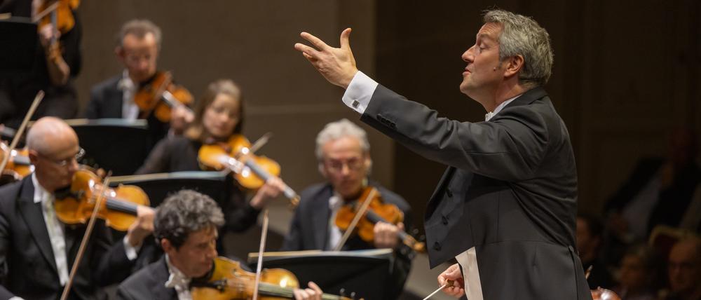 Markus Poschner ist Chefdirigent des Bruckner-Orchersters Linz und des Orchestra della Svizzera Italiana.