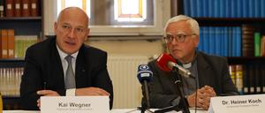 Dr. Heiner Koch, Erzbischof von Berlin, Kai Wegner, Regierender Bürgermeister Berli.