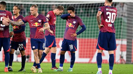 RB Leipzig verpasst den Einzug ins Achtelfinale. 