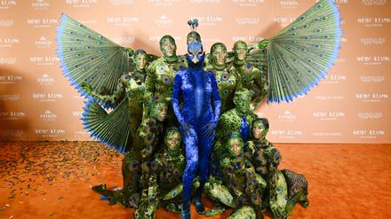Heidi Klum kommt zu ihrer 22. jährlichen Halloween-Party im Marquee.
