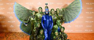 Heidi Klum kommt zu ihrer 22. jährlichen Halloween-Party im Marquee.