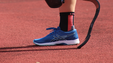  Die Initiative Laufen im Wind bietet einen Lauftreff für Beinamputierte.