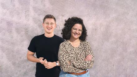 Philipp Türmer und Sarah Mohamed kämpfen um den Juso-Vorsitz.