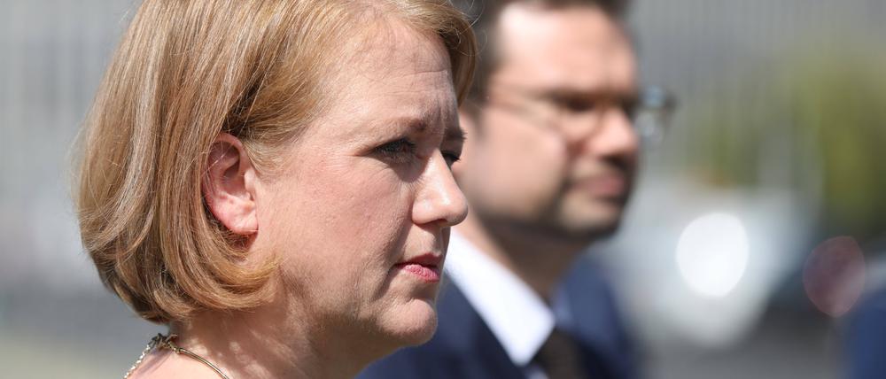 Familienministerin Lisa Paus und Justizminister Marco Buschmann. 