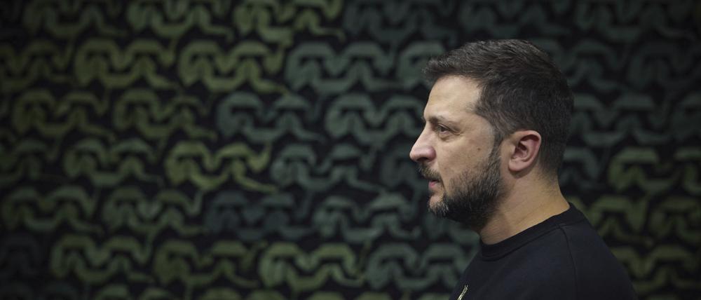 Der ukrainische Präsident Wolodymyr Selenskyj