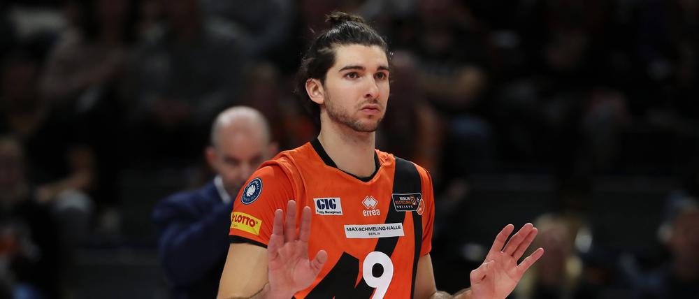 Obacht. Timothée Carle und seine Mitspieler sind vor dem Spiel gegen den VfB Friedrichshafen gewarnt. 