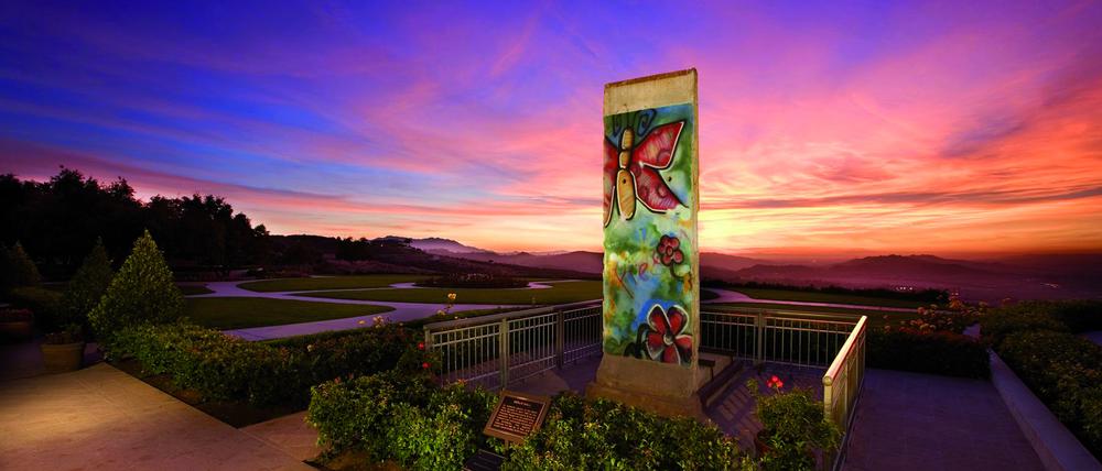 Mauerteil im Simi Valley, USA
