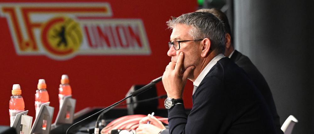 Sitzt weiter fest im Sattel bei Union: Urs Fischer.