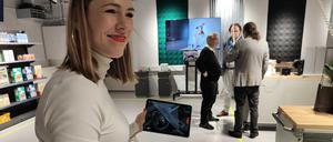 Die Retail Garage im The Playce am Potsdamer Platz stellt Berliner Einzelhändlern neue Technologien vor.