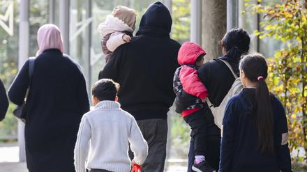Asylsuchende in Deutschland.