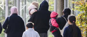 Asylsuchende in Deutschland.